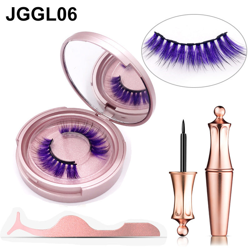 Rosavie Magnetic Eyelashes – Glue-Free Reusable Lashes | Natural & Volume Look UK GL06purple