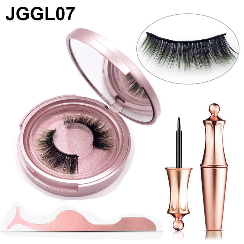 Rosavie Magnetic Eyelashes – Glue-Free Reusable Lashes | Natural & Volume Look UK GL07GREEN
