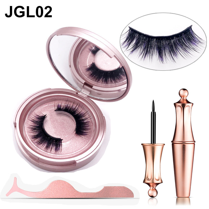 Rosavie Magnetic Eyelashes – Glue-Free Reusable Lashes | Natural & Volume Look UK GL02Dark purple