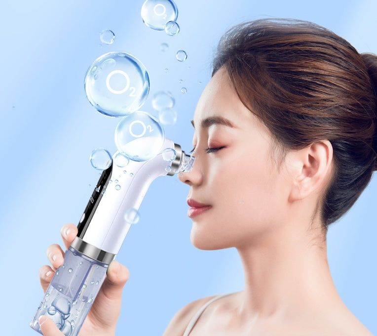 Rosavie Blackhead Remover Pore Vacuum – Deep Cleansing Facial Device | Whitehead Extractor | Gentle Suction Skincare Tool (1PC/2PC Bundle)