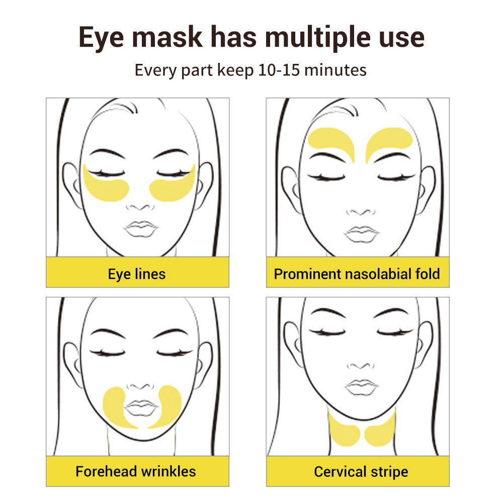 Rosavie Luxury Hydrogel Eye Patches – Dark Circles, Puffy Eyes & Wrinkle Care