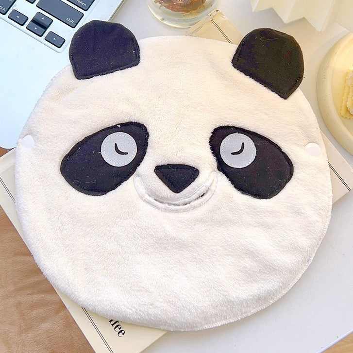 Rosavie Beauty Salon Facial Steaming Towel | Skin Management Compress Mask for Spa & Home Care Milk cute panda