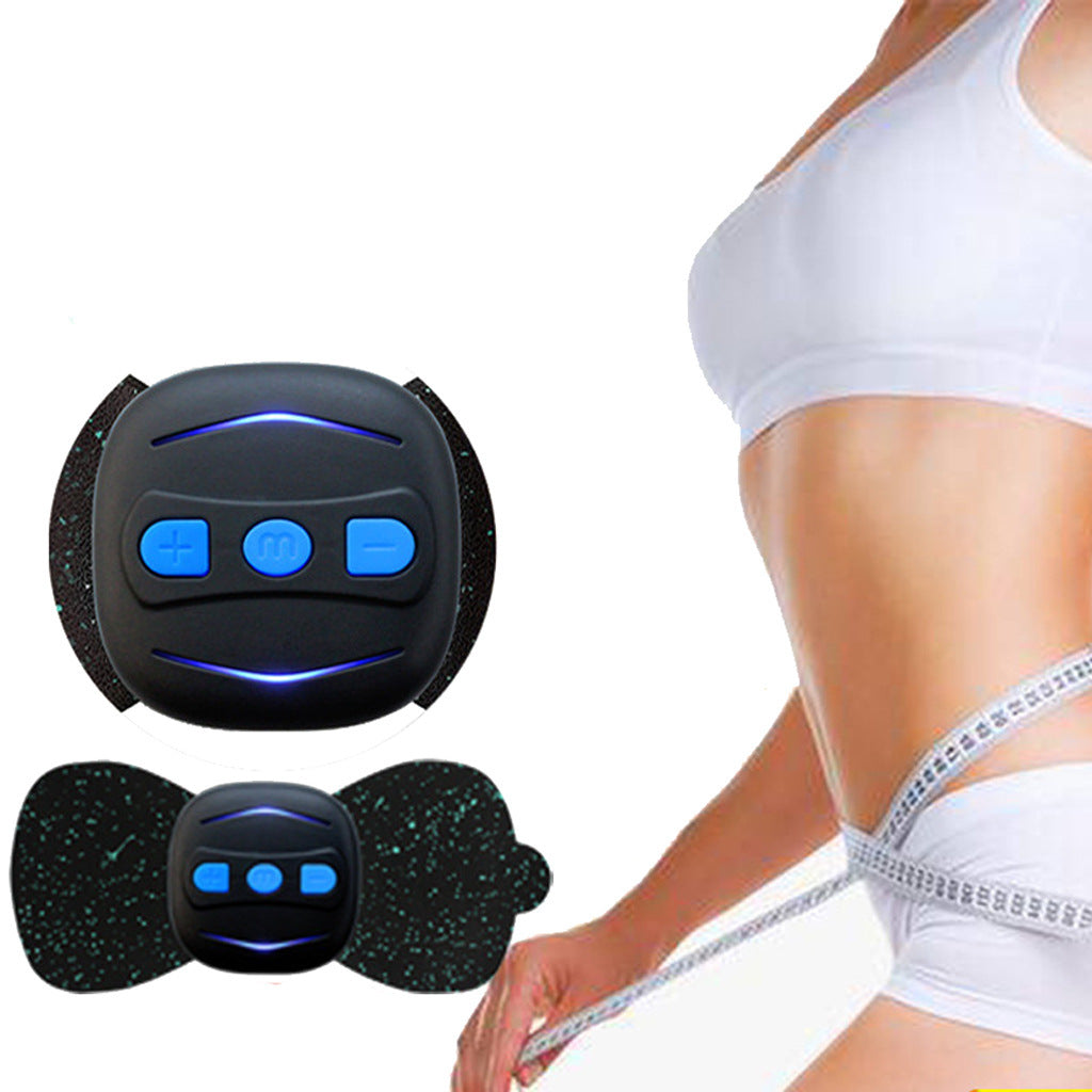 Rosavie Portable Mini Neck Massager – USB Rechargeable Cervical Pain Relief Stickers