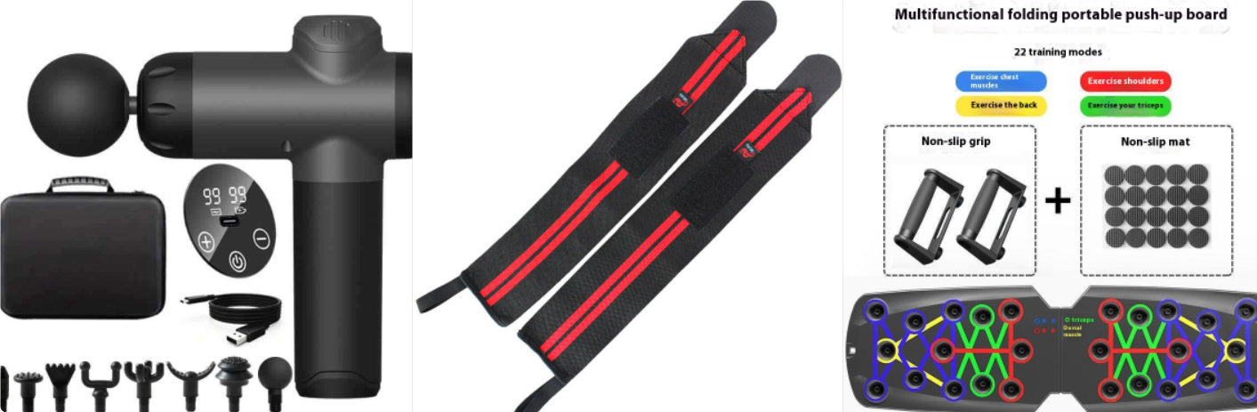 Rosavie Rosavie™ Deep Tissue Massage Gun – Relaxing Muscle Massager for Pain Relief, Percussion Therapy for Athletes & Recovery Black Storage Bag set 99th Gear