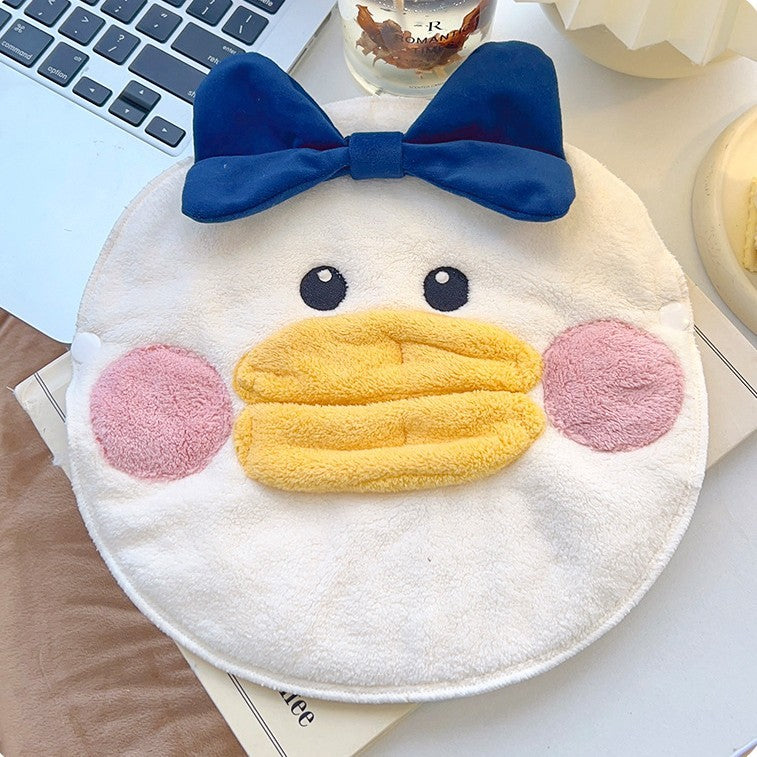 Rosavie Beauty Salon Facial Steaming Towel | Skin Management Compress Mask for Spa & Home Care Cute duck duck