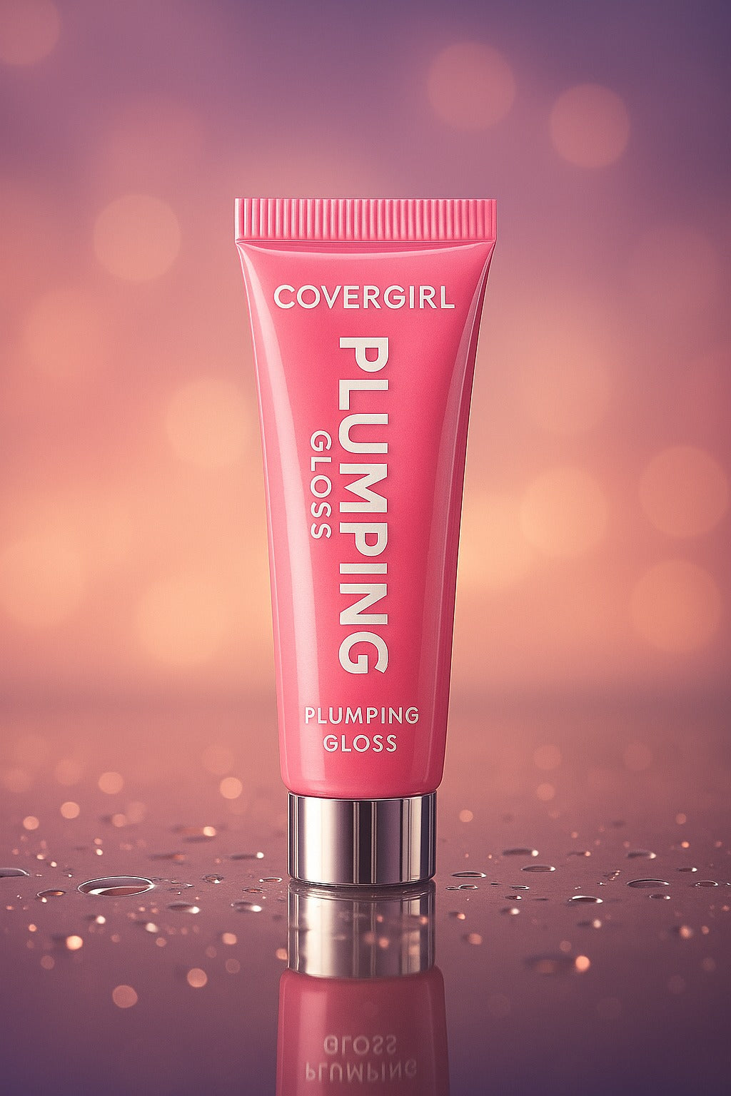 Rosavie Wet Cherry Gloss – Plumping Lip Gloss with Vitamin E | Long-Lasting Moisturizing Lip Plumper UK