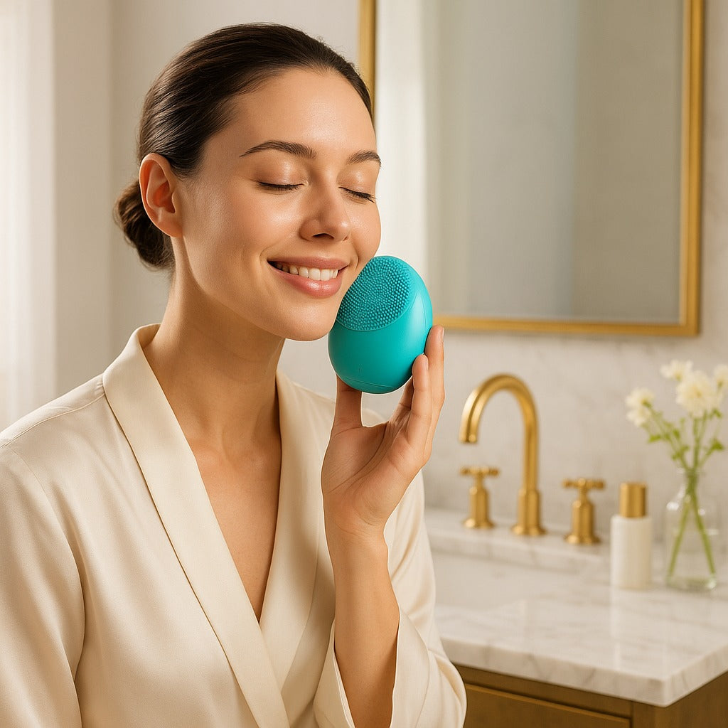 Rosavie Luxury Electric Facial Cleanser – Deep Pore Cleansing & Skin Renewal