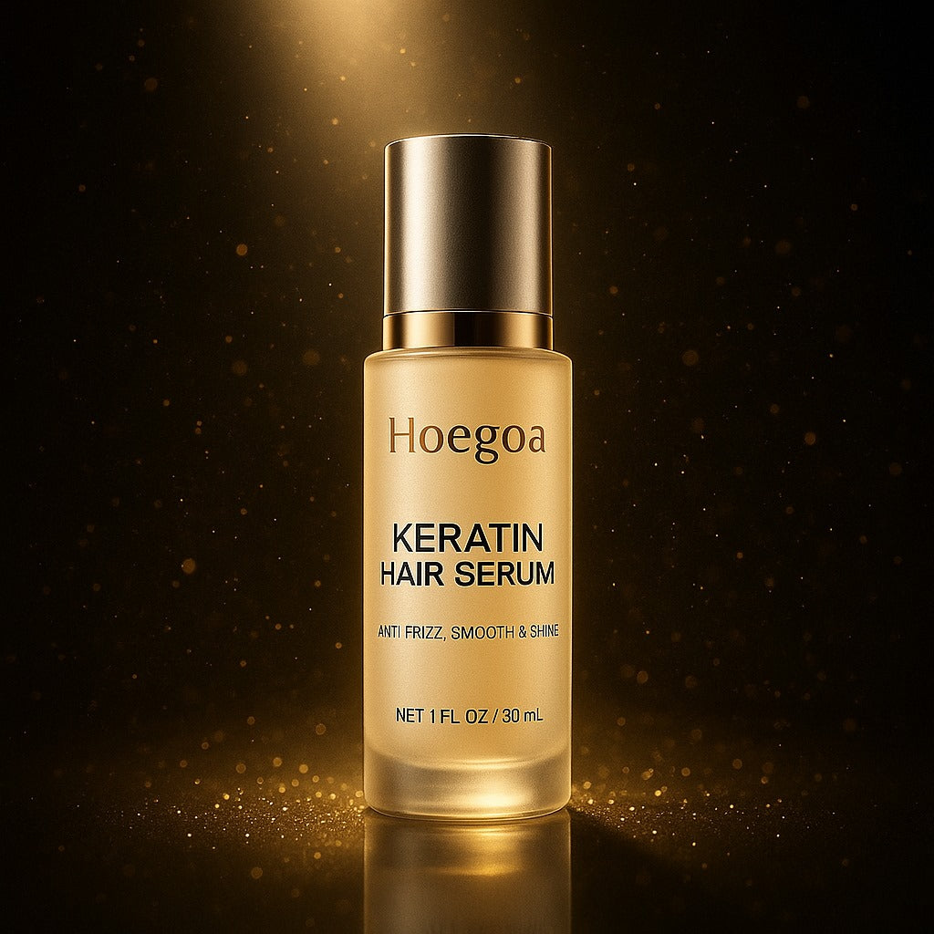 Rosavie Keratin Hair Serum – Anti-Frizz, Smooth & Shine Treatment with Natural Oils