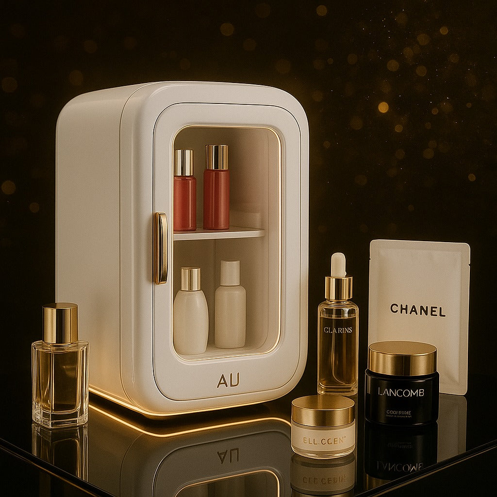 8L Skincare Beauty Fridge – Portable Mini Cosmetic Refrigerator for Makeup, Serums & Face Masks | Luxury Vanity Cooler