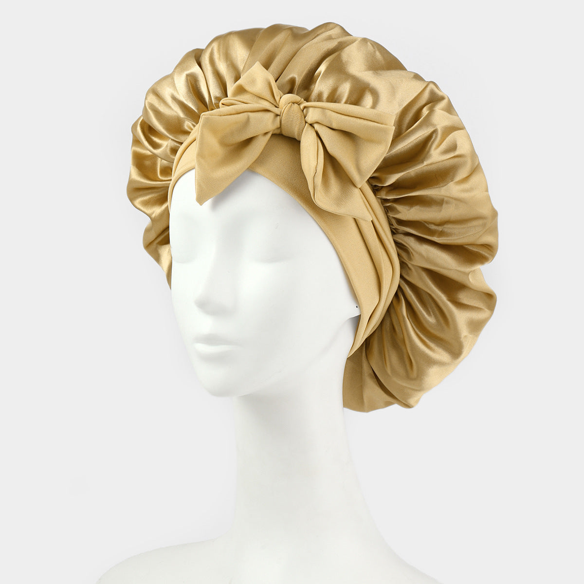 Buy Luxury Satin & Silk Bonnets with Matching Pillowcases – Hair Care & Beauty Sleep Essentials Gold | Beauty Device / Skincare Device – Best Online by Rosavie