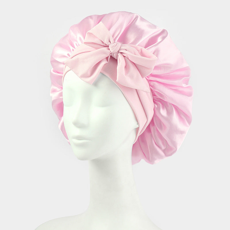 Buy Luxury Satin & Silk Bonnets with Matching Pillowcases – Hair Care & Beauty Sleep Essentials Pink | Beauty Device / Skincare Device – Best Online by Rosavie