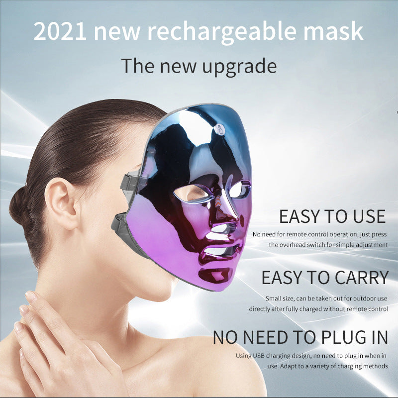Rosavie LED Rechargeable Face Mask – Acne, Wrinkles & Skin Rejuvenation