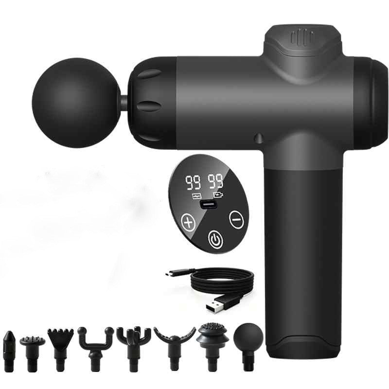 Rosavie Rosavie™ Deep Tissue Massage Gun – Relaxing Muscle Massager for Pain Relief, Percussion Therapy for Athletes & Recovery Black Color Box Packaging 99th Gear