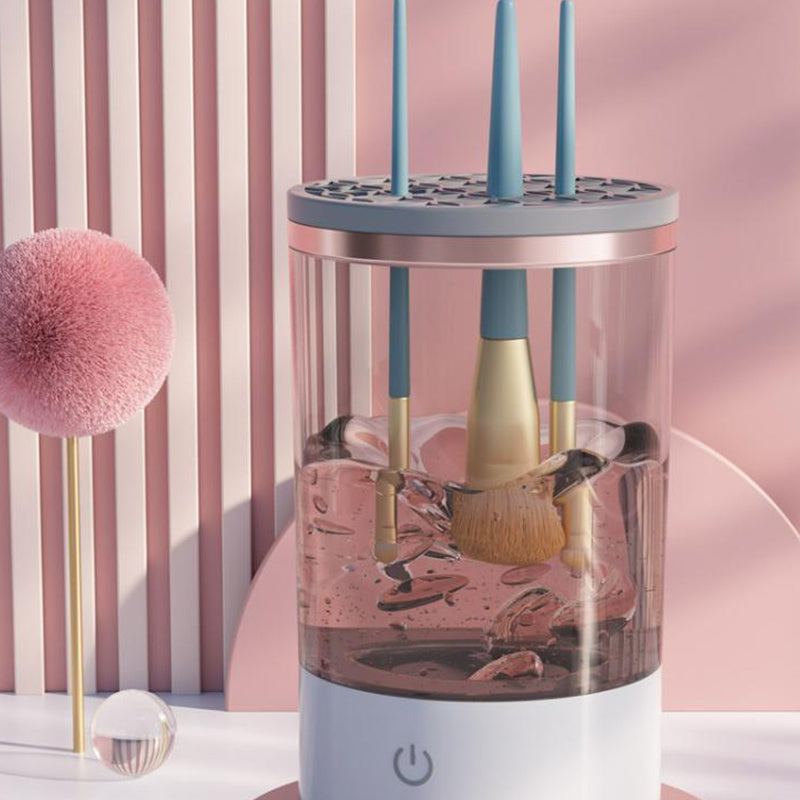 Rosavie Rosavie Electric Makeup Brush Cleaner – Portable USB Charging Device | Automatic Brush Spinner & Dryer