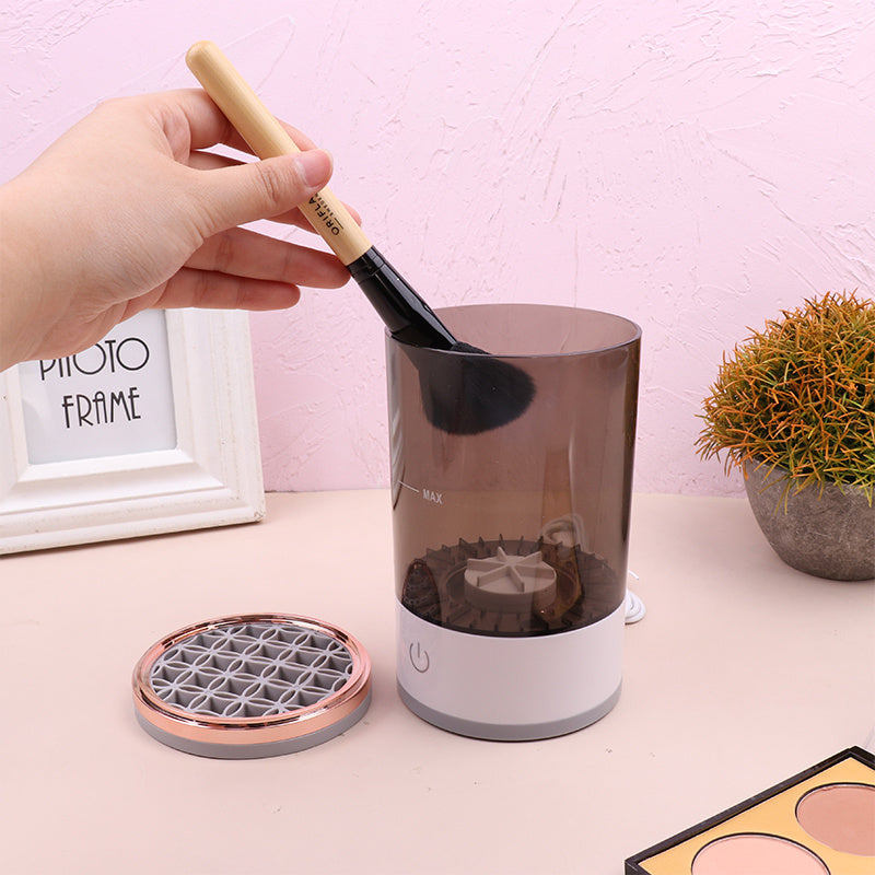 Rosavie Rosavie Electric Makeup Brush Cleaner – Portable USB Charging Device | Automatic Brush Spinner & Dryer