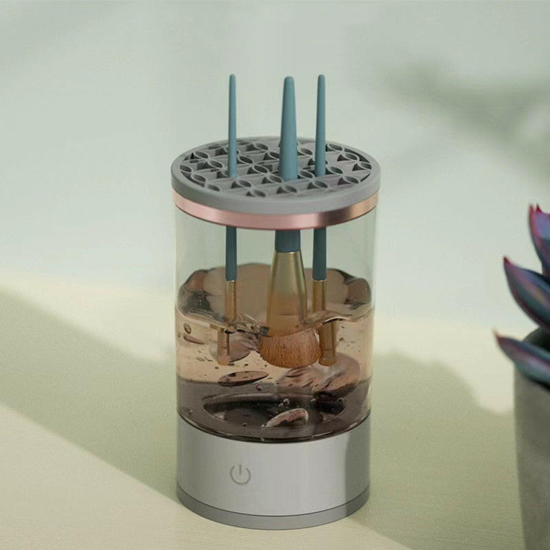 Rosavie Rosavie Electric Makeup Brush Cleaner – Portable USB Charging Device | Automatic Brush Spinner & Dryer