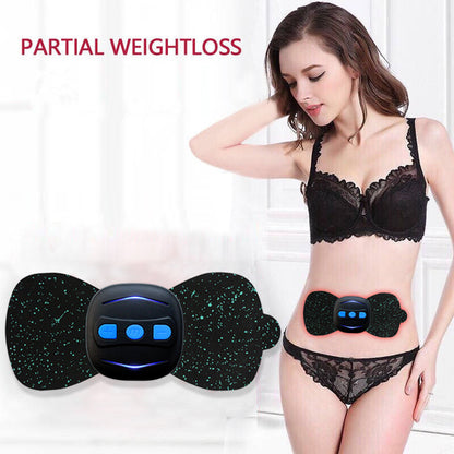 Rosavie Portable Mini Neck Massager – USB Rechargeable Cervical Pain Relief Stickers Pads only