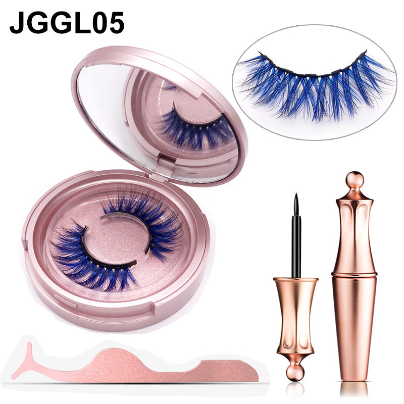 Rosavie Magnetic Eyelashes – Glue-Free Reusable Lashes | Natural & Volume Look UK GL05blue