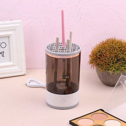 Rosavie Rosavie Electric Makeup Brush Cleaner – Portable USB Charging Device | Automatic Brush Spinner & Dryer