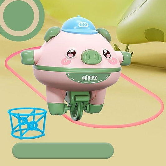 Tightrope Walking Tumbler Pig – Fun Balance Toy for Children