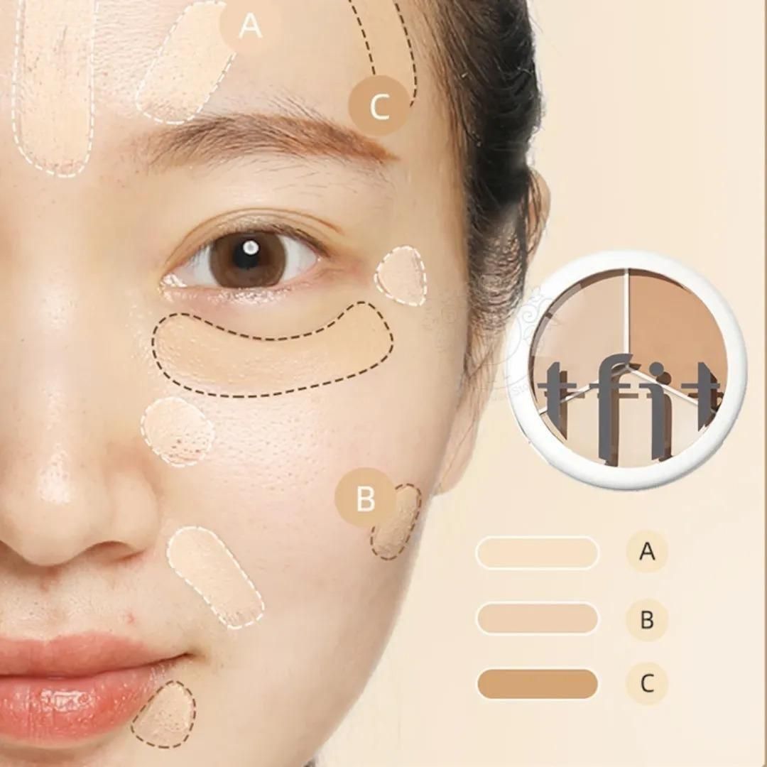 TFIT Creamy Full Coverage K-Glow Palette | All-in-One Makeup Solution