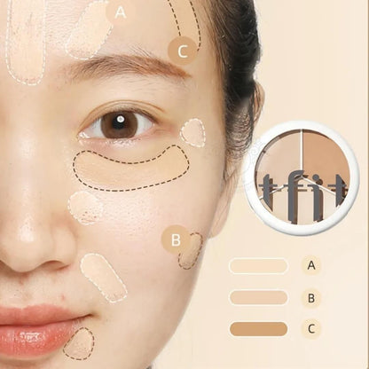 TFIT Creamy Full Coverage K-Glow Palette | All-in-One Makeup Solution