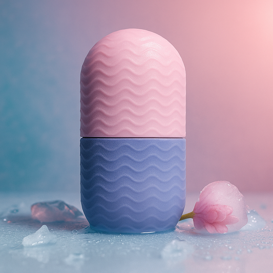Rosavie Facial Ice Roller – Face Ice Tray for Glowing & Pore Tightening Skin