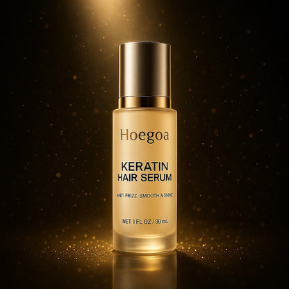 Rosavie Keratin Hair Serum – Anti-Frizz, Smooth & Shine Treatment with Natural Oils