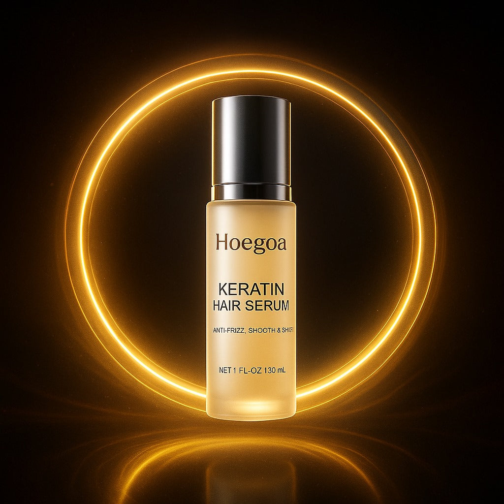 Rosavie Keratin Hair Serum – Anti-Frizz, Smooth & Shine Treatment with Natural Oils