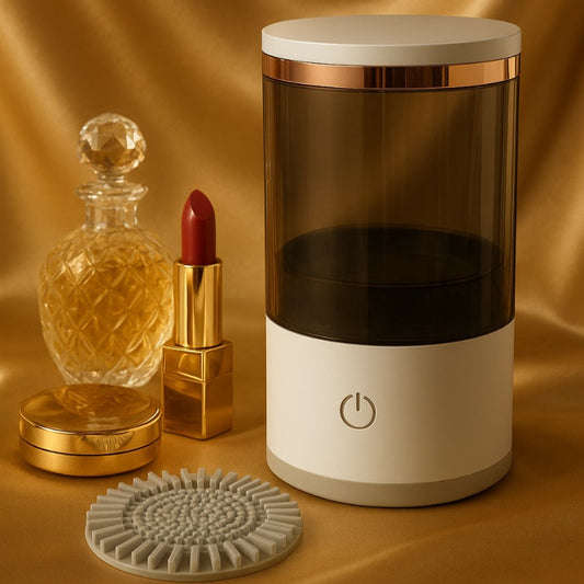 Rosavie Rosavie Electric Makeup Brush Cleaner – Portable USB Charging Device | Automatic Brush Spinner & Dryer