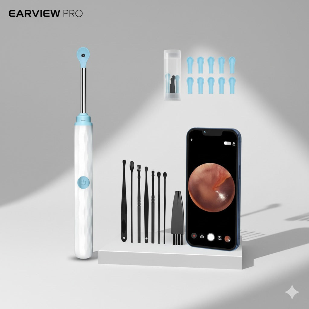 Smart Visual Ear Wax Cleaner with HD Camera & LED Light
