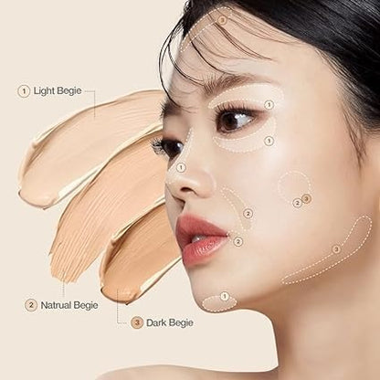 TFIT Creamy Full Coverage K-Glow Palette | All-in-One Makeup Solution