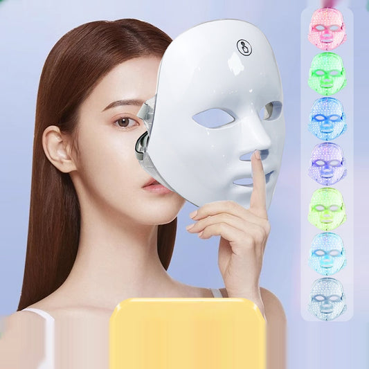 Rosavie DermaLux™ Pro LED Face Mask (7 Colors, Anti-Ageing & Acne Care)