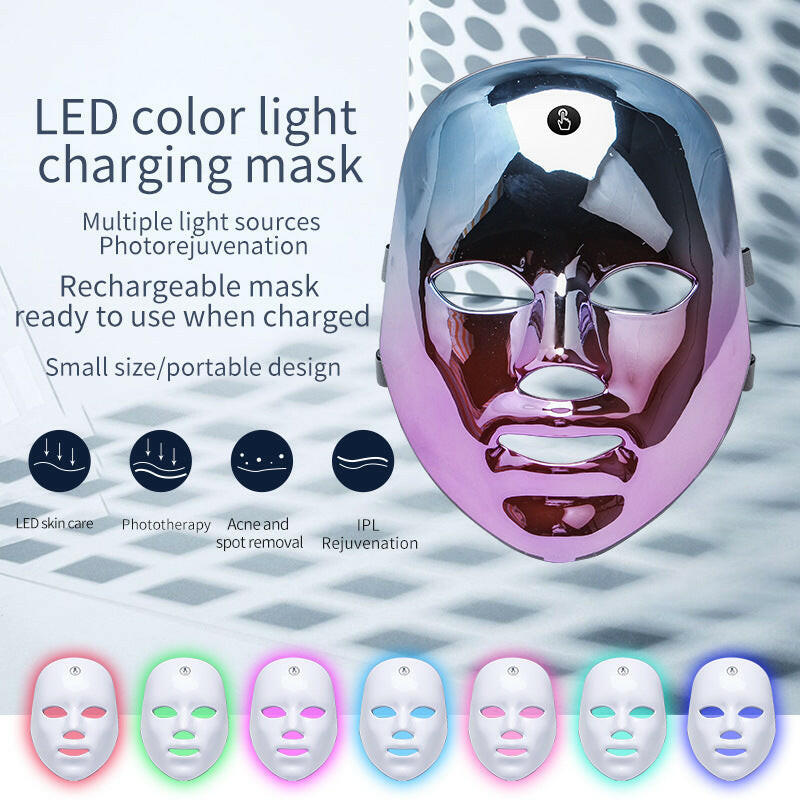 Rosavie LED Rechargeable Face Mask – Acne, Wrinkles & Skin Rejuvenation