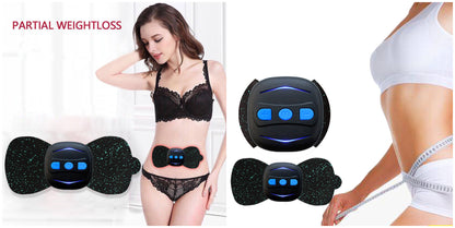 Rosavie Portable Mini Neck Massager – USB Rechargeable Cervical Pain Relief Stickers